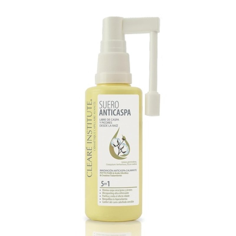 Clearé Institute Cleansing and Refreshing Anti-Dandruff Serum Natural Micro Peeling Effect 75ml