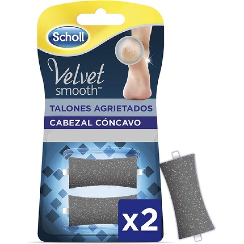 Scholl Foot File Refill White Cracked Heels 20g - Pack of 2
