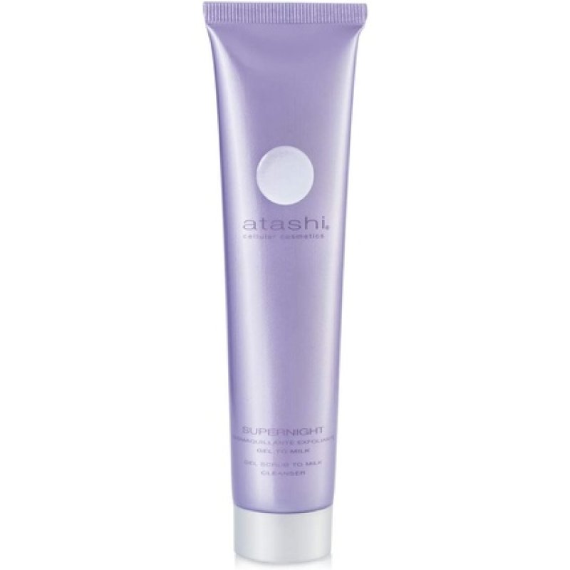 Atashi Supernight Cleansing Gel to Milk for Skin Purification and Repair
