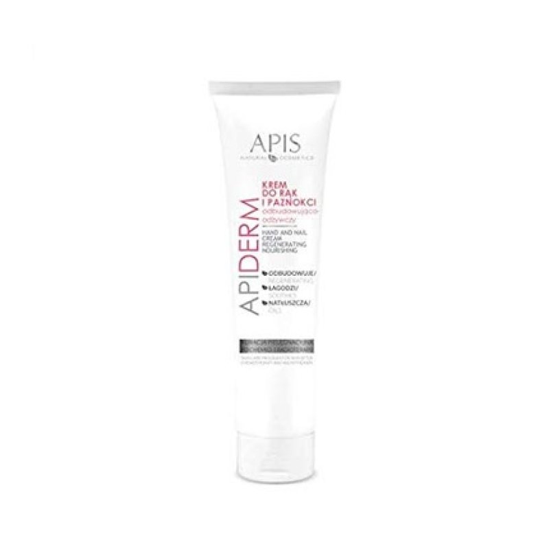 APIS APIDERM Rebuilding Hand Cream with Tarabaum, Oat, Flax, Aloe, Vitamin A and E, D-Panthenol and Allantoin 100ml
