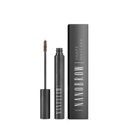 Nanobrow Light Brown Eyebrow Mascara - Coloring Eyebrow Mascara for Perfectly Defined, Styled and Filled Eyebrows