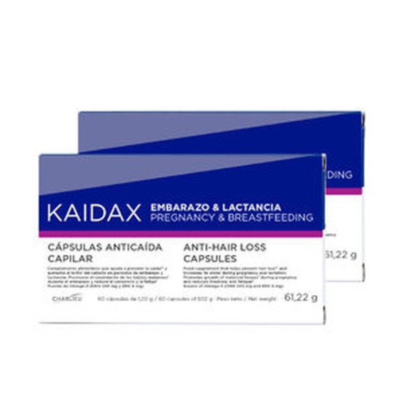 Kaidax Pregnancy And Lactation Capsules Pack Of 2 X 60 Capsules