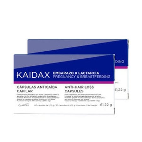 Kaidax Pregnancy And Lactation Capsules Pack Of 2 X 60 Capsules