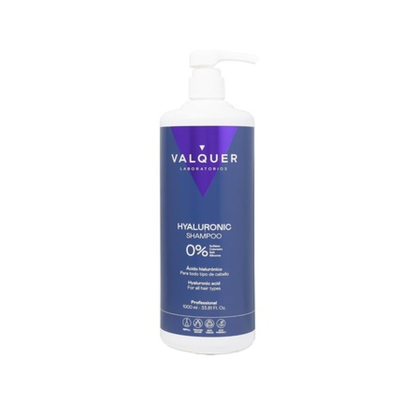Valquer Hyaluronic Acid Shampoo Extra Moisture and Vitality for All Hair Types 1000ml