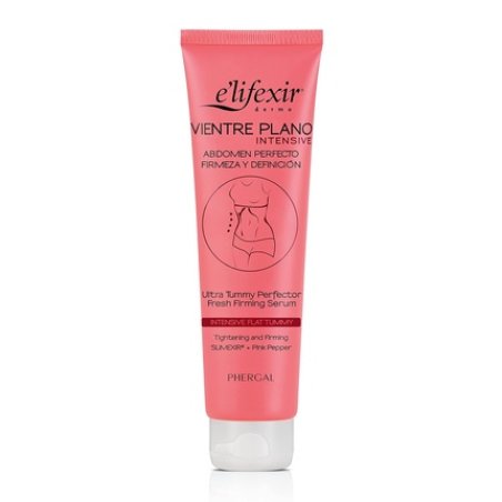E'LIFEXIR Vientre Plano Intensive Defining Volume, Dehydrating and Toning the Stomach Firming Cream with SLIMEXIR, PINK