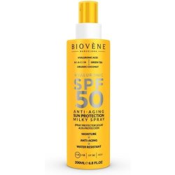 Biovène Barcelona Hyaluronic SPF 50 Anti-Aging Sun Protection Milky Spray High Protection UVA/UVB 200ml