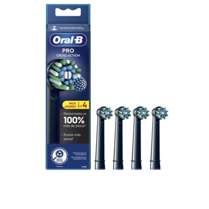Oral-B Pro Crossaction Black - 4 Pack Toothbrushes