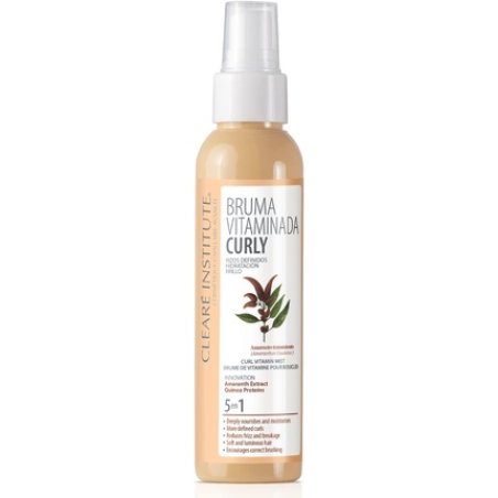 Clearé Institute Curly Vitamin Mist Moisturizes and Defines Curls 125ml