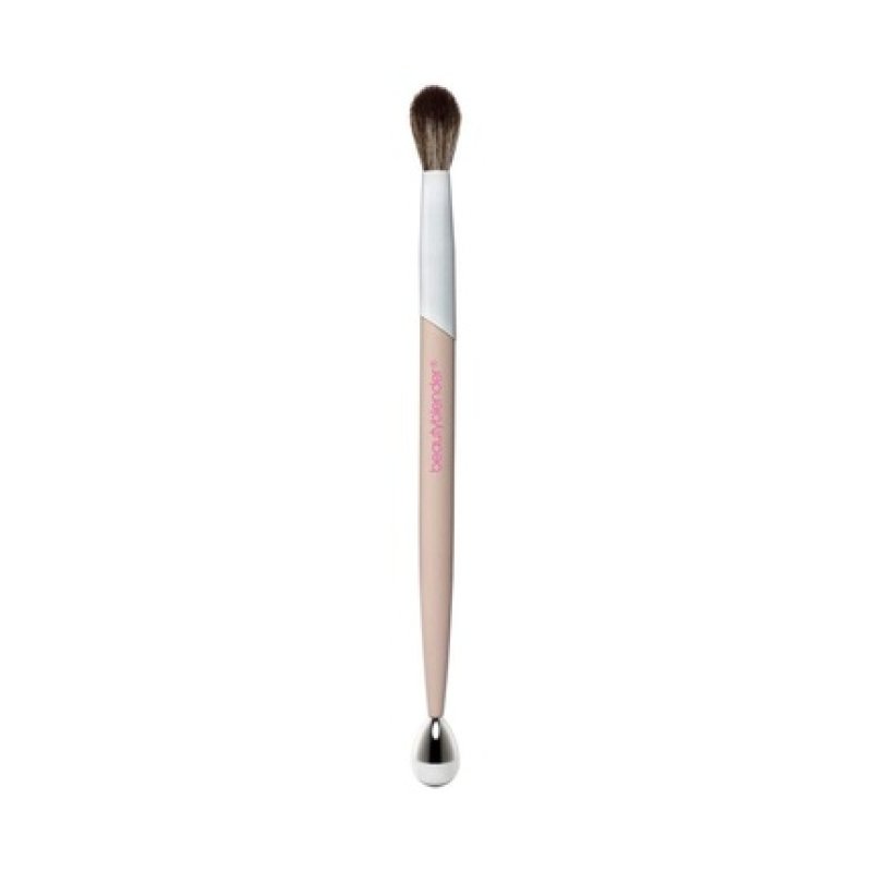 beautyblender High-Roller Double-Sided Eyeshadow Brush and Cooling Anti-Puff Eye Roller for Dark Circles