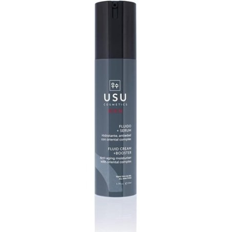 Serum Fluid for Men 50ml Moisturizes and Revitalizes Skin with Oriental Complex Red Berries and Hyaluronic Acid