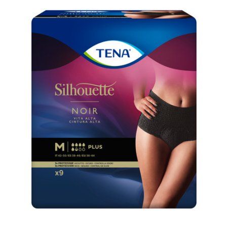 TENA Silhouette Plus High Waist Noir