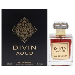 Fragrance World Divin Aoud Unisex 3.4 Oz EDP Spray