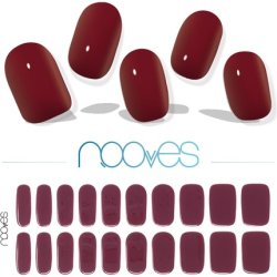 Gel Nail Films Midnight Rain Premium Luxe Solid Red 20 Units