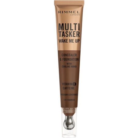 Rimmel Multi-Tasker Wake Me Up Foundation & Concealer 120 Tiramisu
