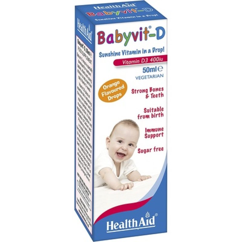 HealthAid Babyvit-D Drops 50ml