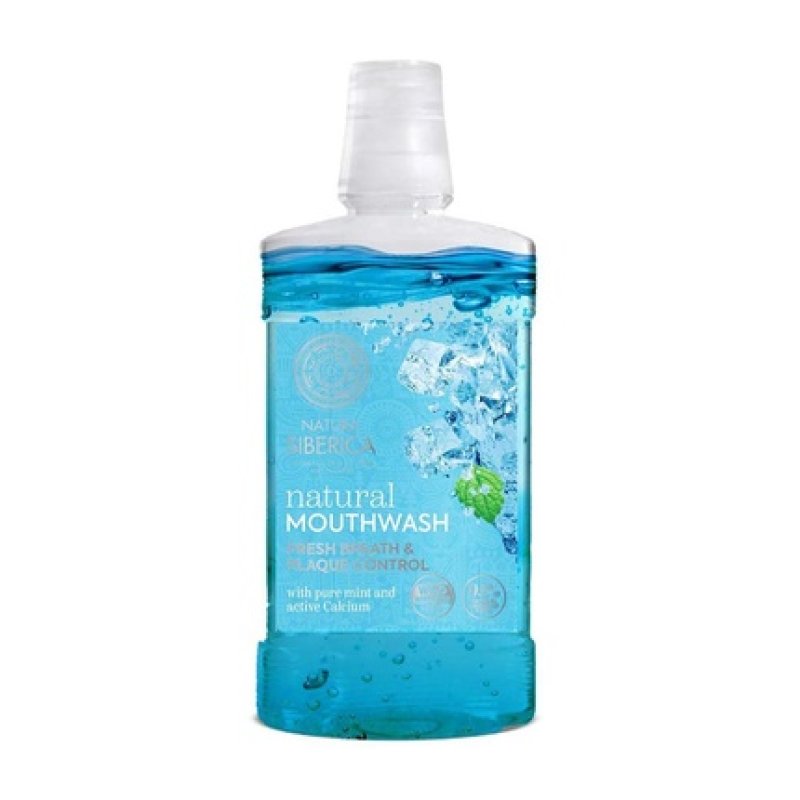 Natura Siberica Natural With Mint Mouthwash 520ml