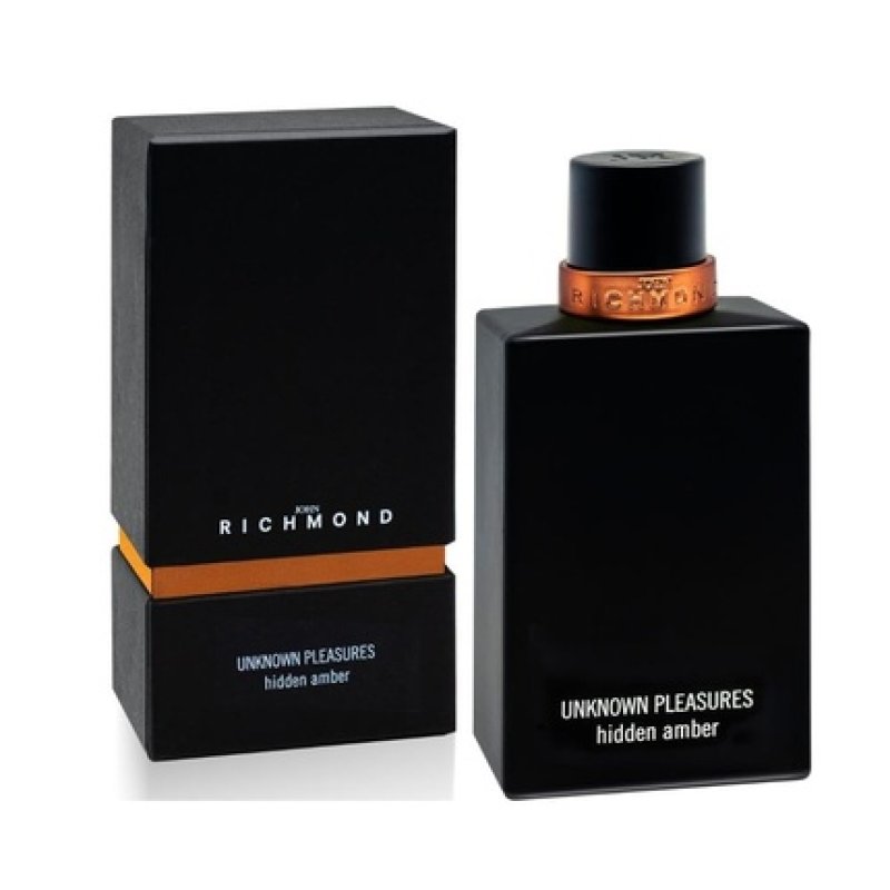 John Richmond Unknown Pleasures Hidden Amber Eau de Parfum 100ml Bottle