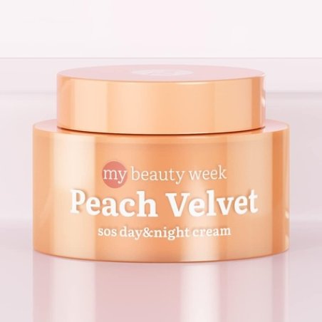 7DAYS Collagen Face Cream with Panthenol and Shea Butter Moisturising Facial Skin Care Product 1 pc x 50ml Peach Velvet