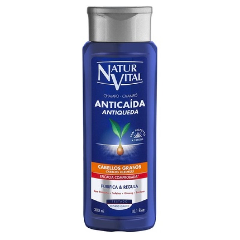 NATURALEZA DE VIDA Anticaída Cabello Graso 300ml