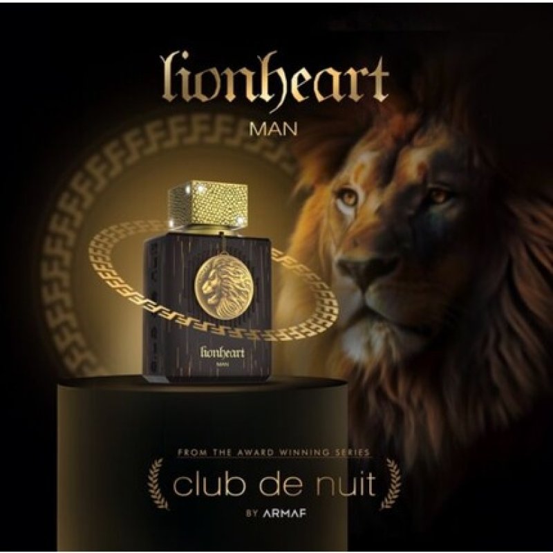 Club De Nuit Lionheart Man EDP Parfum by Armaf 3.4oz / 100ml