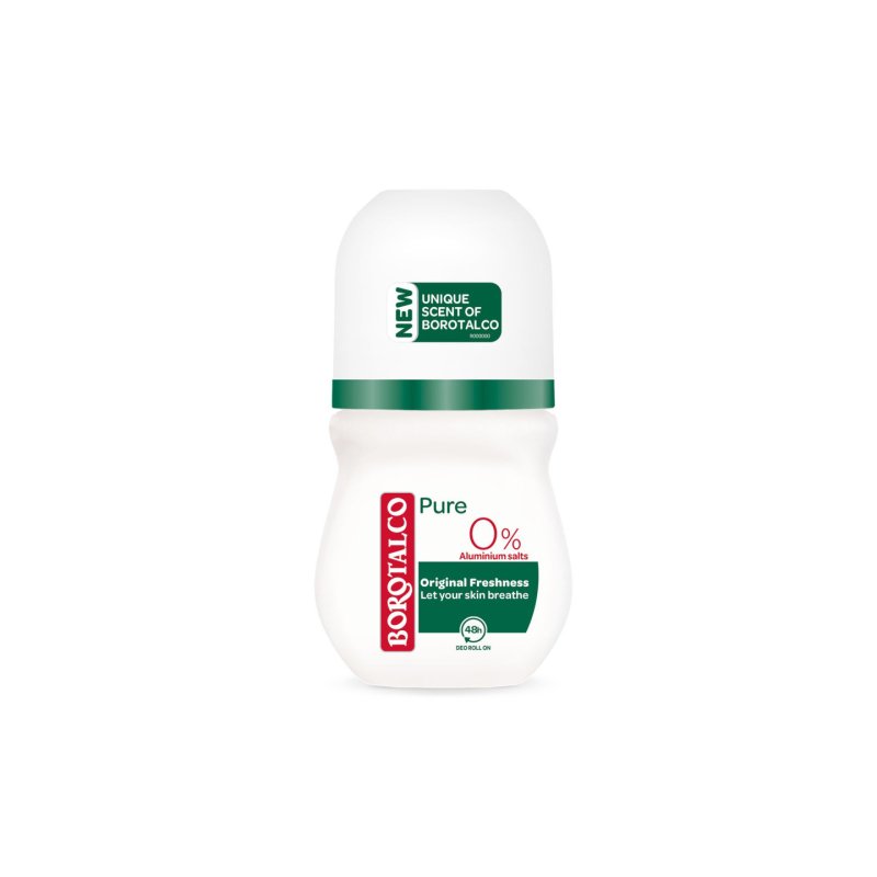 Borotalco Pure Original Unisexe Déodorant roll-on 50 ml 1 pièce(s)