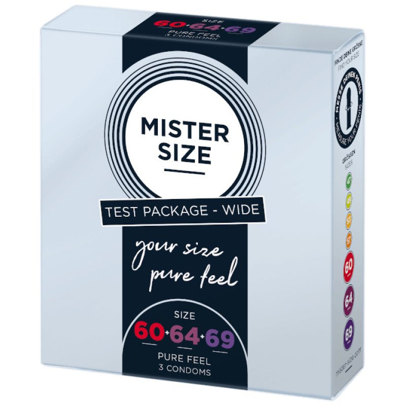 MISTER SIZE Test Package Wide 3 pc(s) Smooth