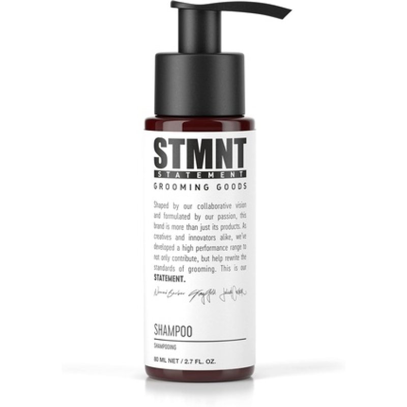 STMNT STATEMENT GROOMING GOODS Shampoo with Activated Carbon and Menthol 80ml