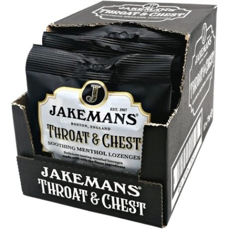 Jakemans Throat & Chest Soothing Menthol Lozenges 73g