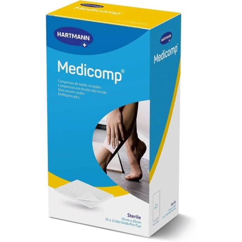 Compresa Medicomp S/Tejer 10X20Cm 25X2