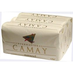 Camay Soap 3 Count 125g Natural - Pack of 3