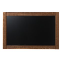 Restposten: Bi-Office Kreidetafel, braun, rustikal, 1.200 x