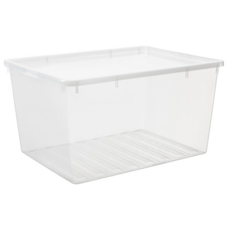 Restposten: plast team Aufbewahrungsbox BASIC BOX, 134,0 L