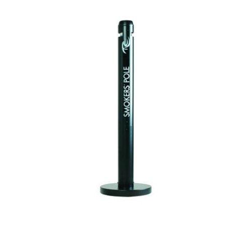 Restposten: Rubbermaid Standascher Smokers' Pole, rund