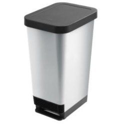 CEP 2043150561 trash can 45 L Rectangular Polypropylene (PP) Black, Grey