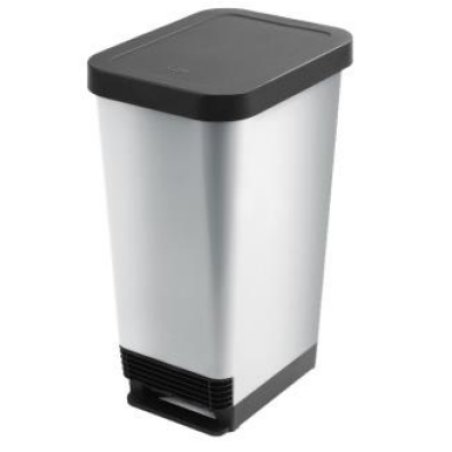CEP 2043150561 trash can 45 L Rectangular Polypropylene (PP) Black, Grey