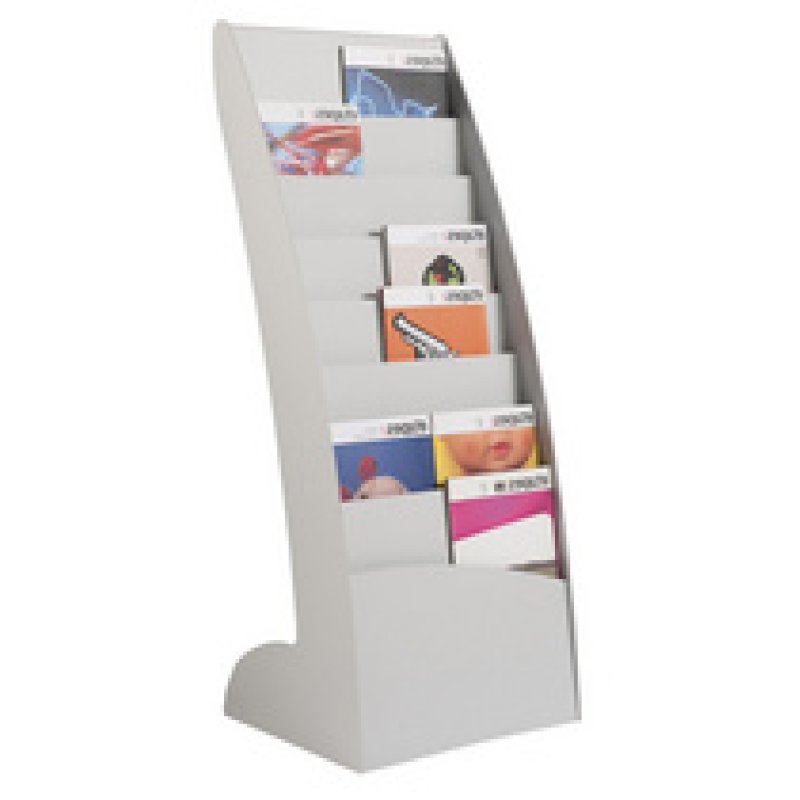 Restposten: PAPERFLOW Prospektständer Courbo, 8 Fächer,