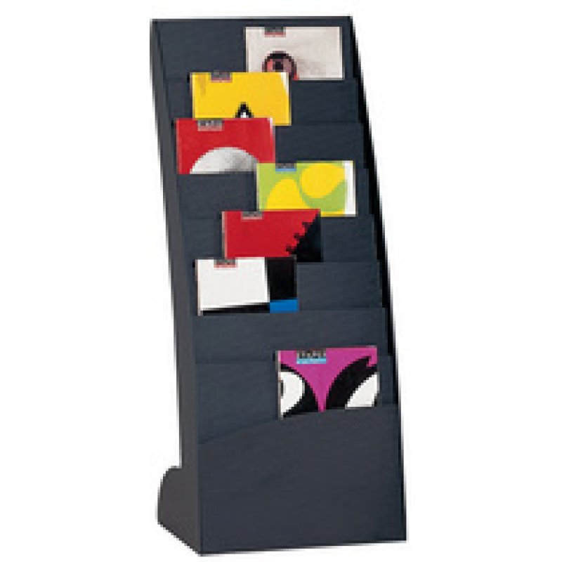 Restposten: PAPERFLOW Prospektständer Courbo, 8 Fächer,