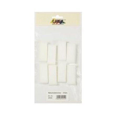 KREUL 45540 Éponge à peinture Blanc 8 pièce(s)