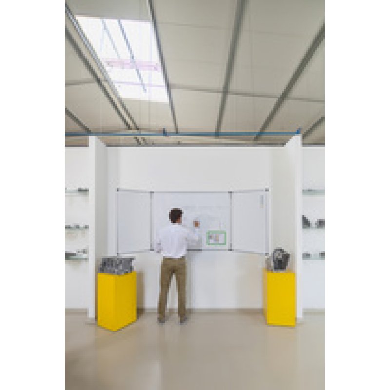 Restposten: Bi-Office Klapptafel Trio "Maya", emailliert,