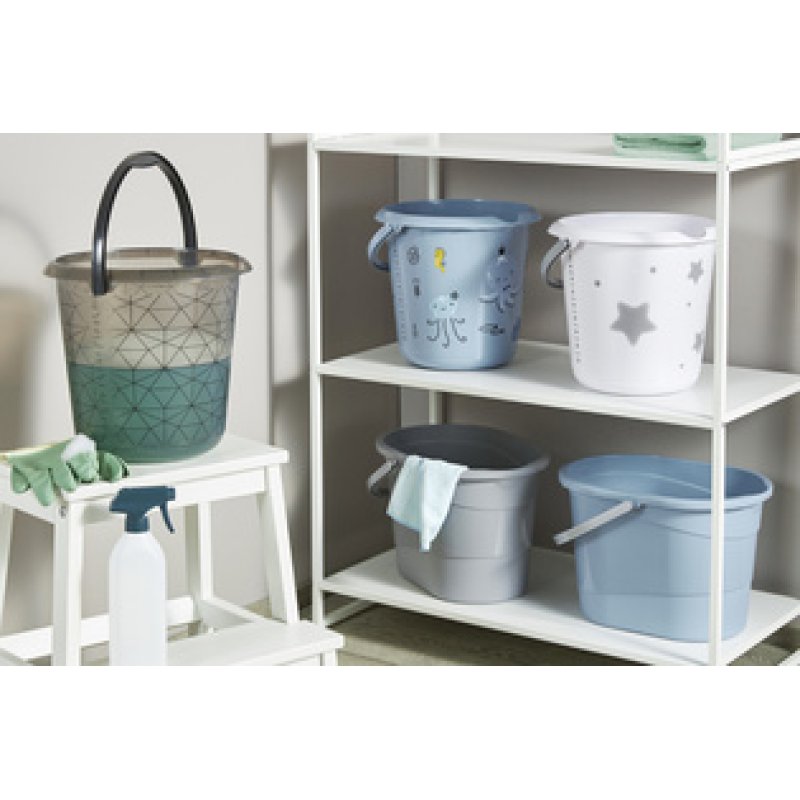 Restposten: keeeper Deco-Putzeimer ilvie "Sealife", 10 Liter