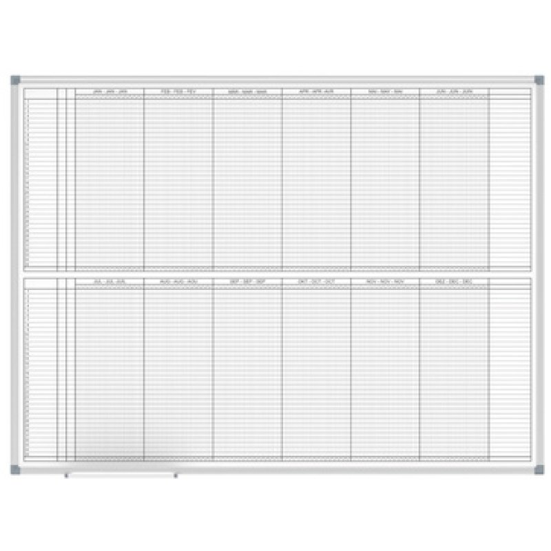 Restposten: MAUL Jahresplaner MAULstandard, 1.200 x 900 mm