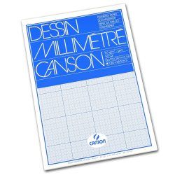 Canson 200067107 graph paper A4 90 g/m² 50 sheets