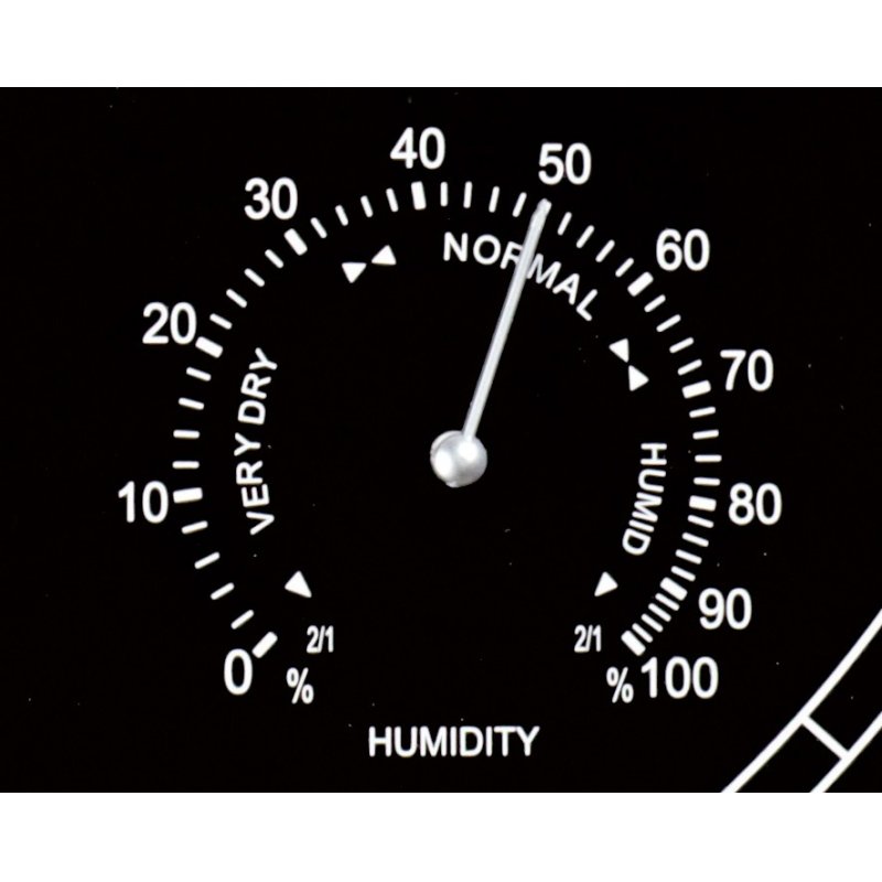 MAUL 9059095 Horloge murale et de table Cercle Noir, Argent