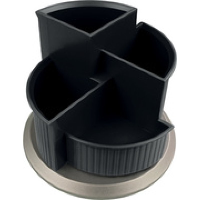 Restposten: helit Multiköcher "the hub line, 4 Fächer,