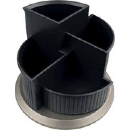 Restposten: helit Multiköcher "the hub line, 4 Fächer,