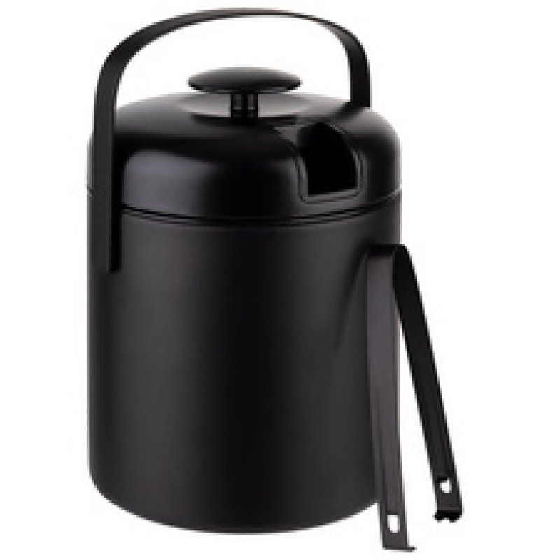 Restposten: APS Eiskühler-Set, aus Edelstahl, 1,3 L, silber