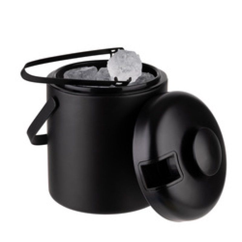 Restposten: APS Eiskühler-Set, aus Edelstahl, 1,3 L, silber