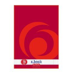 Herlitz 216283 bloc-notes A4 50 feuilles Rouge