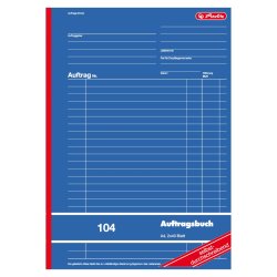 Herlitz 880427 livre d'administration Bleu A4 80 feuilles