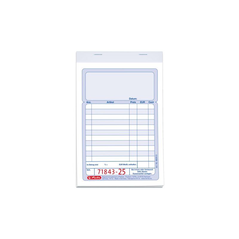 Herlitz 882613 money deposit bag